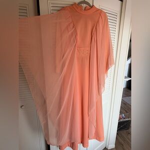 1970s Vintage Floor Length Gown VERY CHER